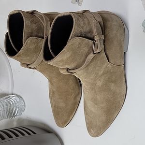 Womens authentic Saint laurent  taupe size 39 booties